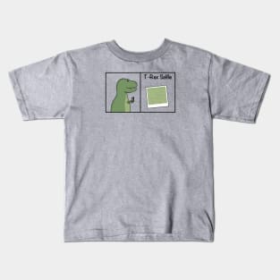 T-Rex Selfie Kids T-Shirt